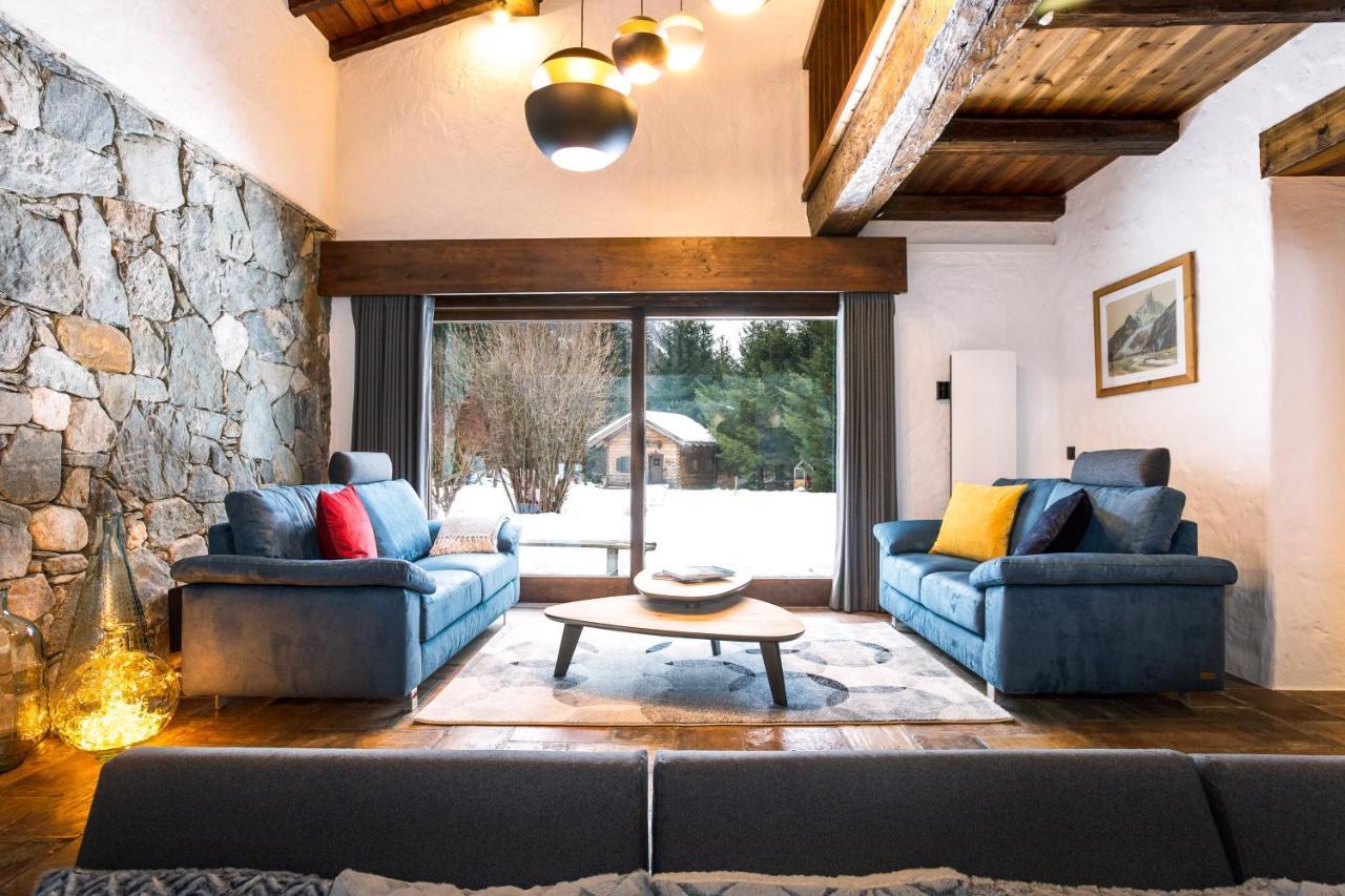 Chalet Les Praz - 280Sqm - Sauna Cinema Fitness - 5 Bedrooms In Heart Of Les Praz - By Cozee Rentals Chamonix Ngoại thất bức ảnh