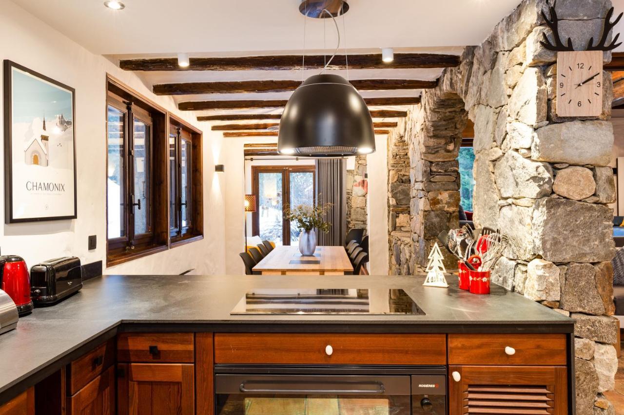 Chalet Les Praz - 280Sqm - Sauna Cinema Fitness - 5 Bedrooms In Heart Of Les Praz - By Cozee Rentals Chamonix Ngoại thất bức ảnh