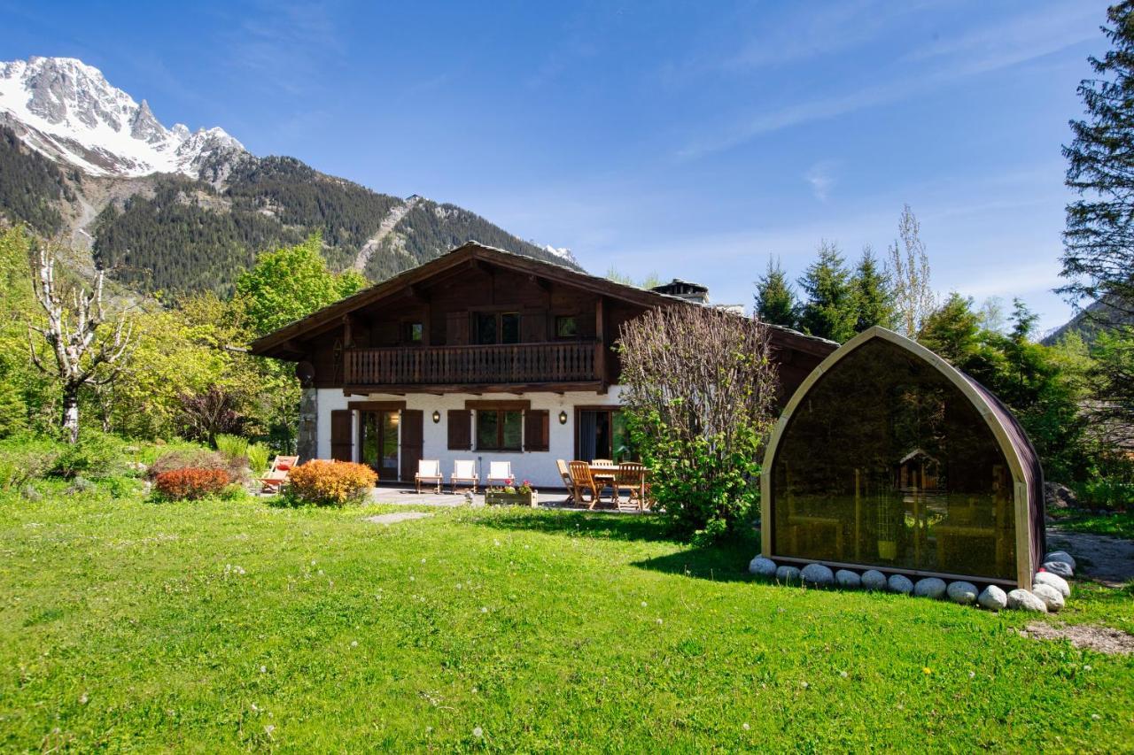 Chalet Les Praz - 280Sqm - Sauna Cinema Fitness - 5 Bedrooms In Heart Of Les Praz - By Cozee Rentals Chamonix Ngoại thất bức ảnh