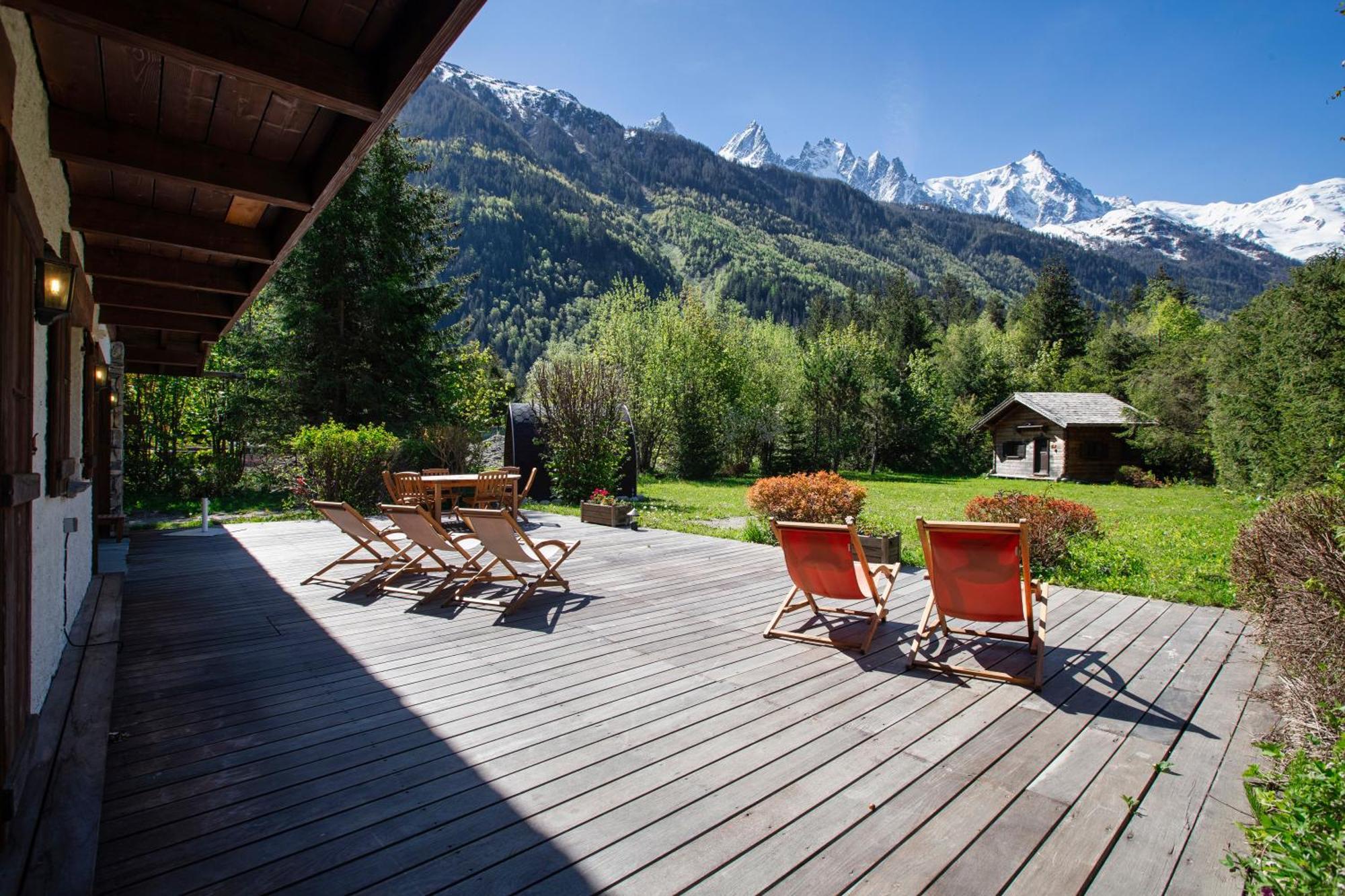 Chalet Les Praz - 280Sqm - Sauna Cinema Fitness - 5 Bedrooms In Heart Of Les Praz - By Cozee Rentals Chamonix Ngoại thất bức ảnh
